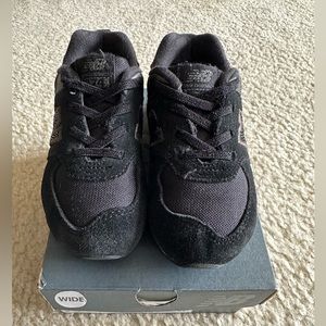 Toddler Boys Black New Balance Sneakers